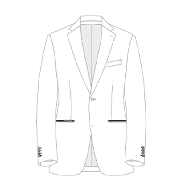 2 poches passepoilées