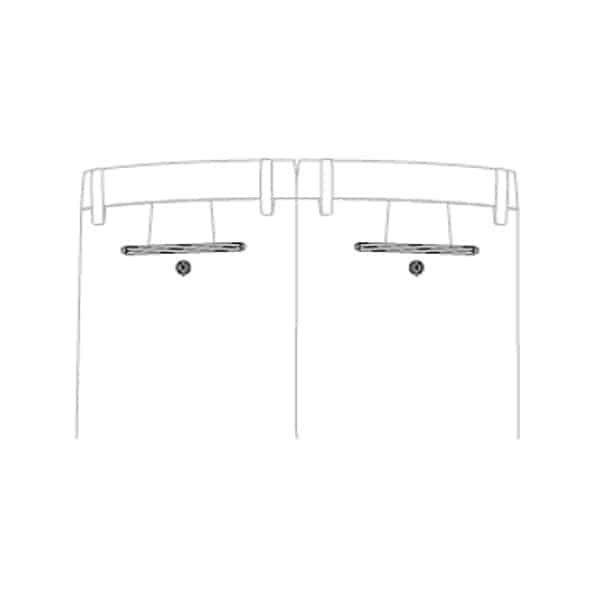 Pantalon dos 2 poches