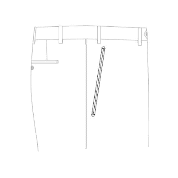 Fausses poches en biais